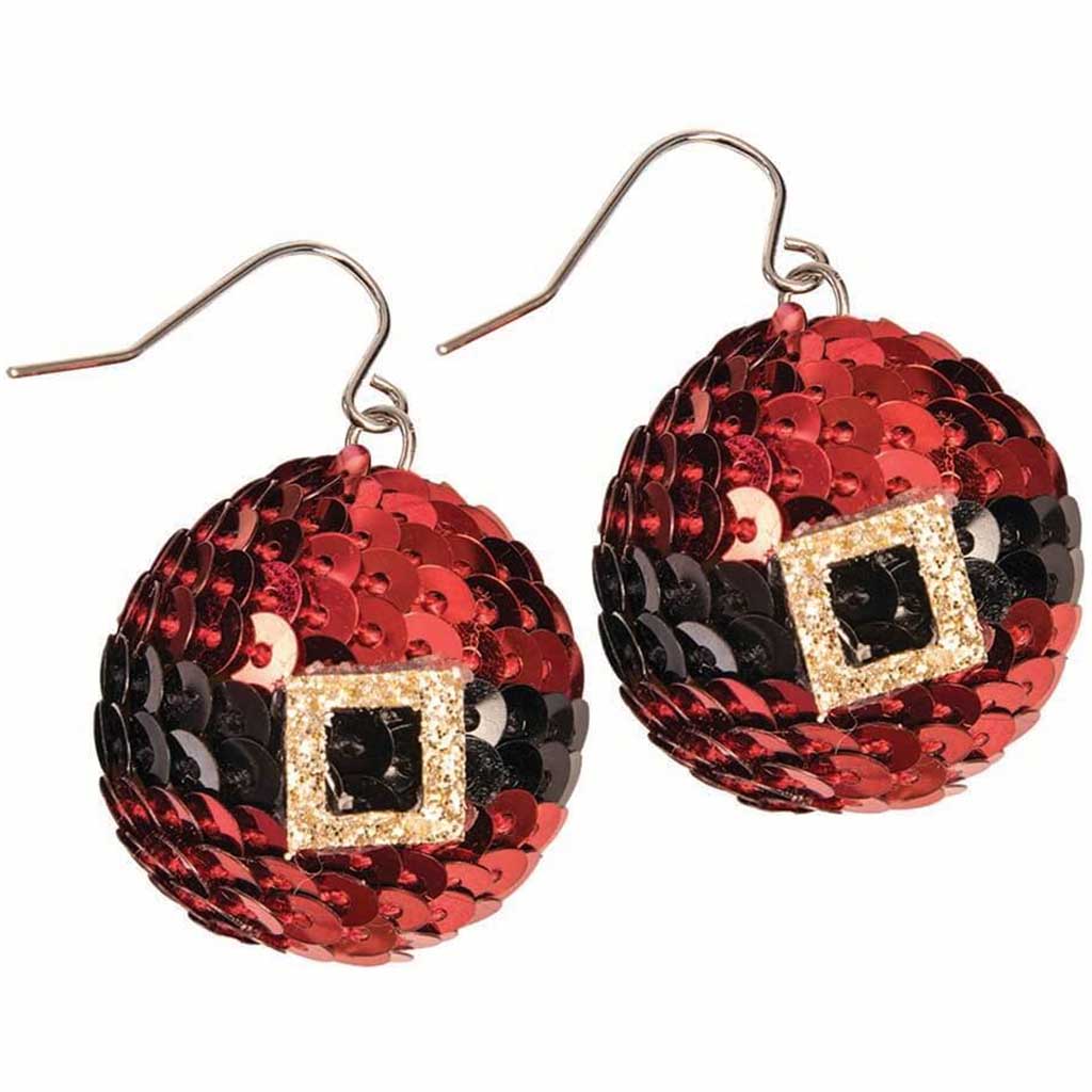 Christmas Sequin Earrings