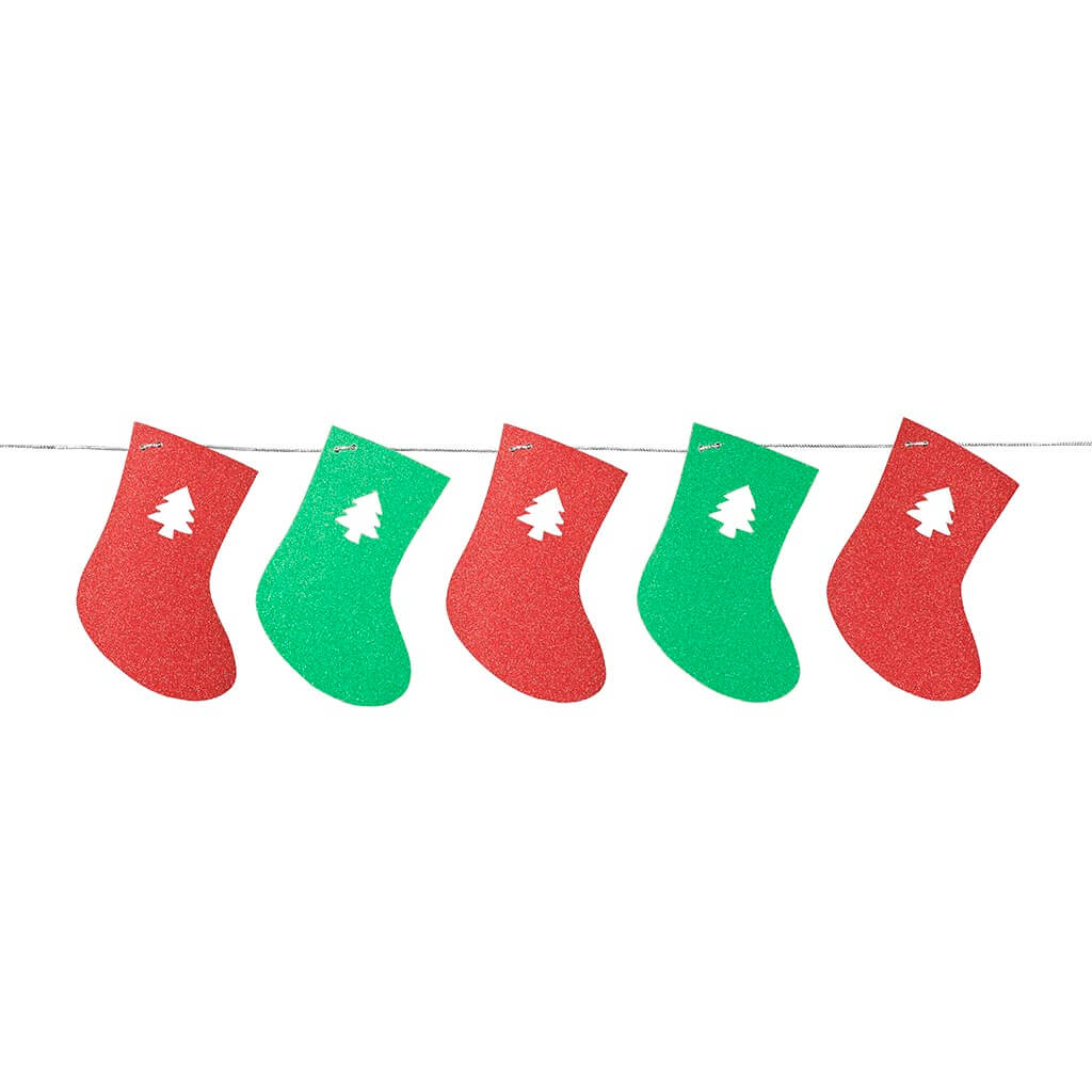 Banner Christmas Stocking