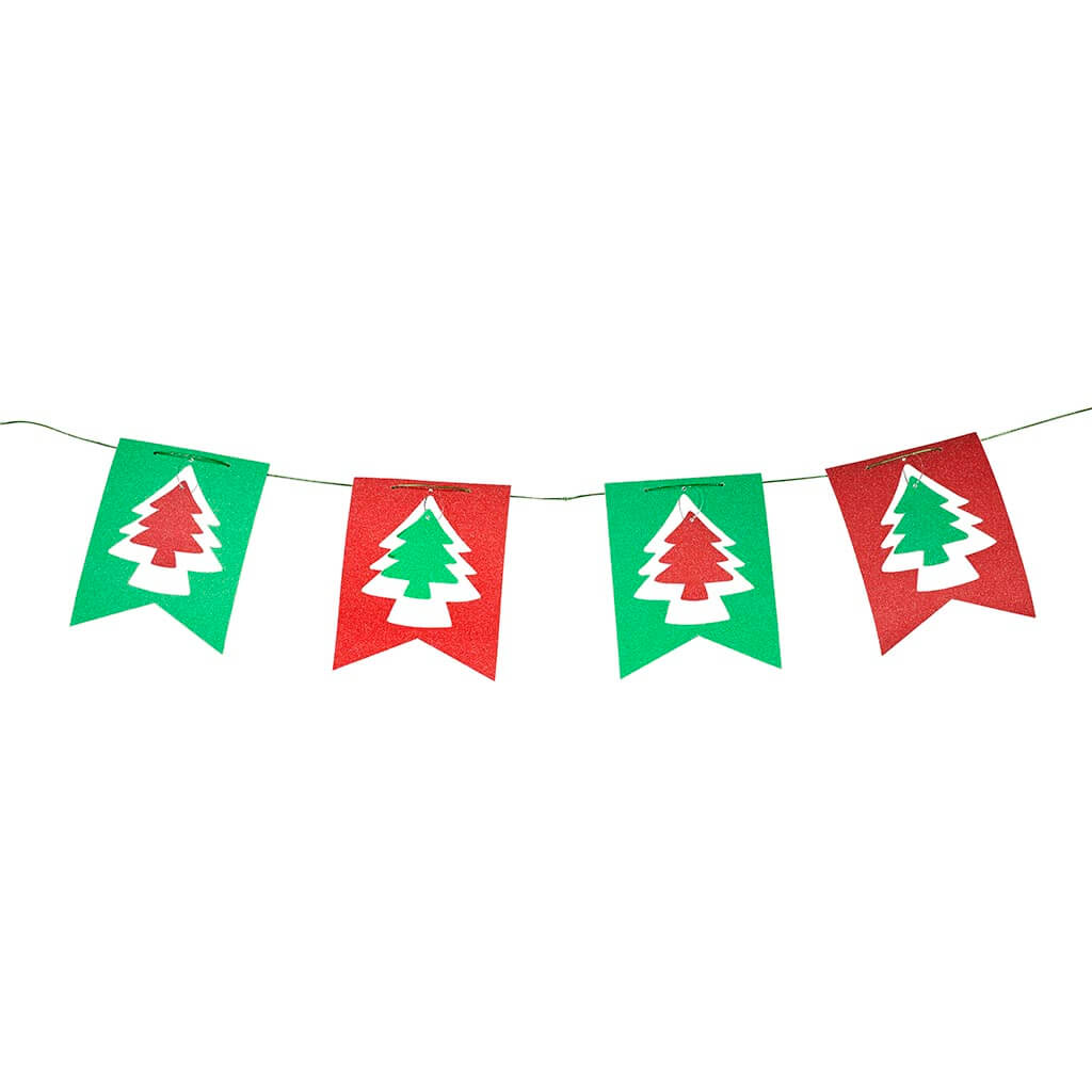 Banner Christmas Tree Flag Diamond