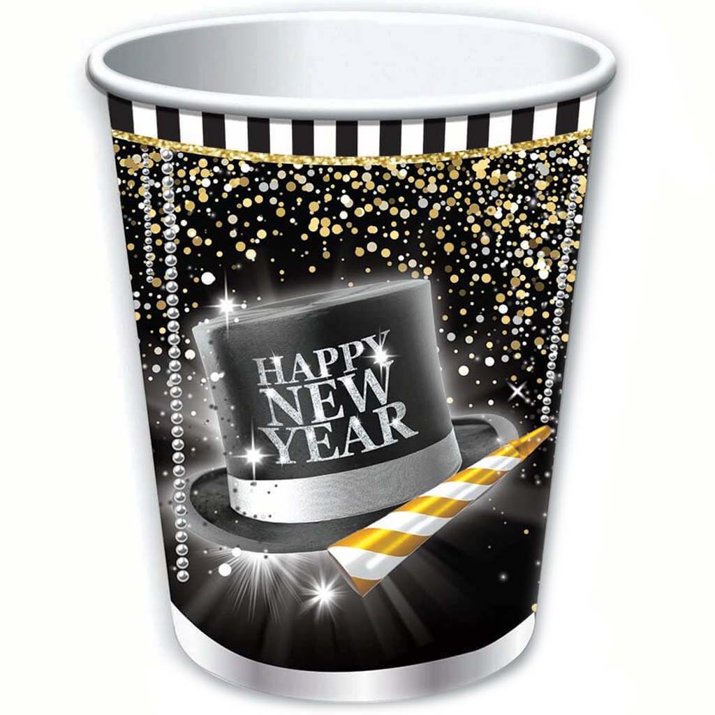 New Years Cups 9oz