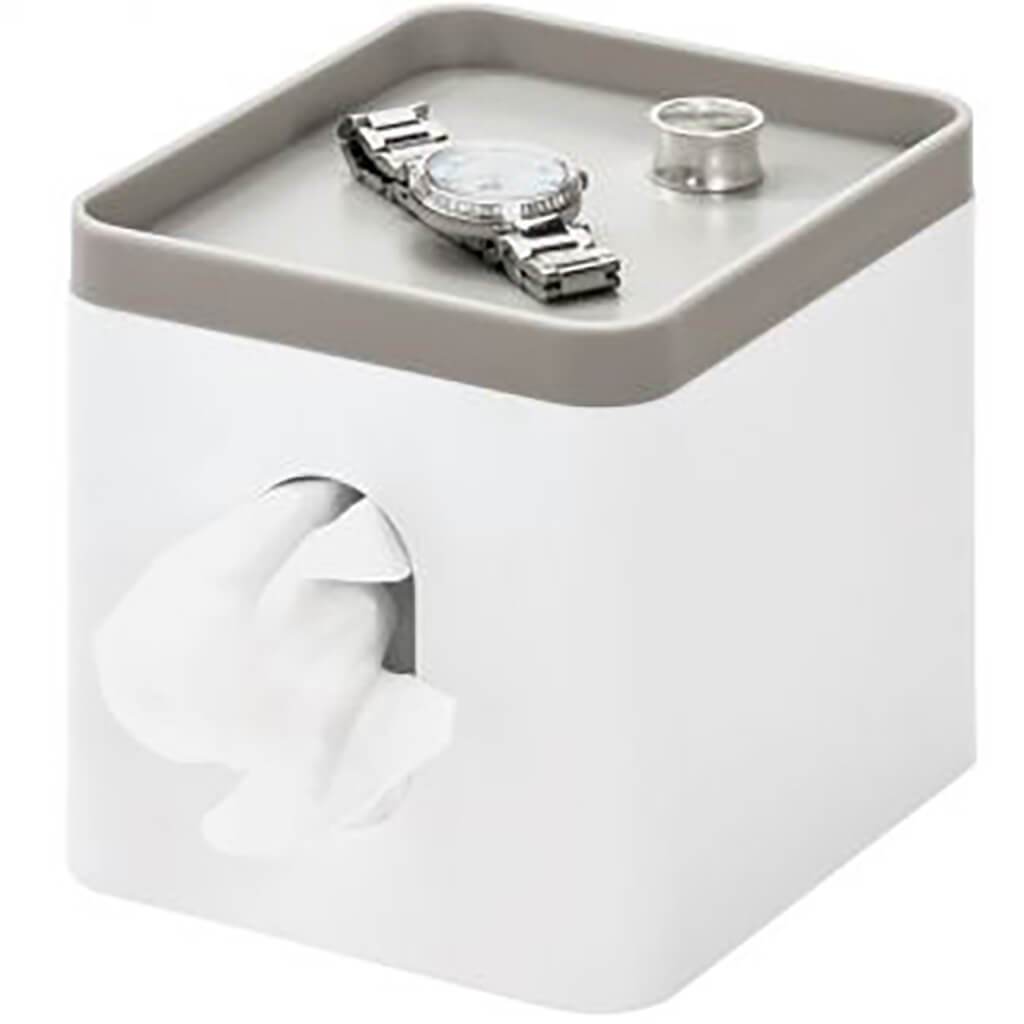 Cade Boutique Box White/Gray