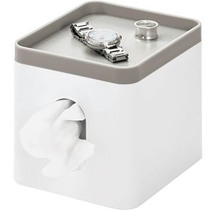 Cade Boutique Box White/Gray