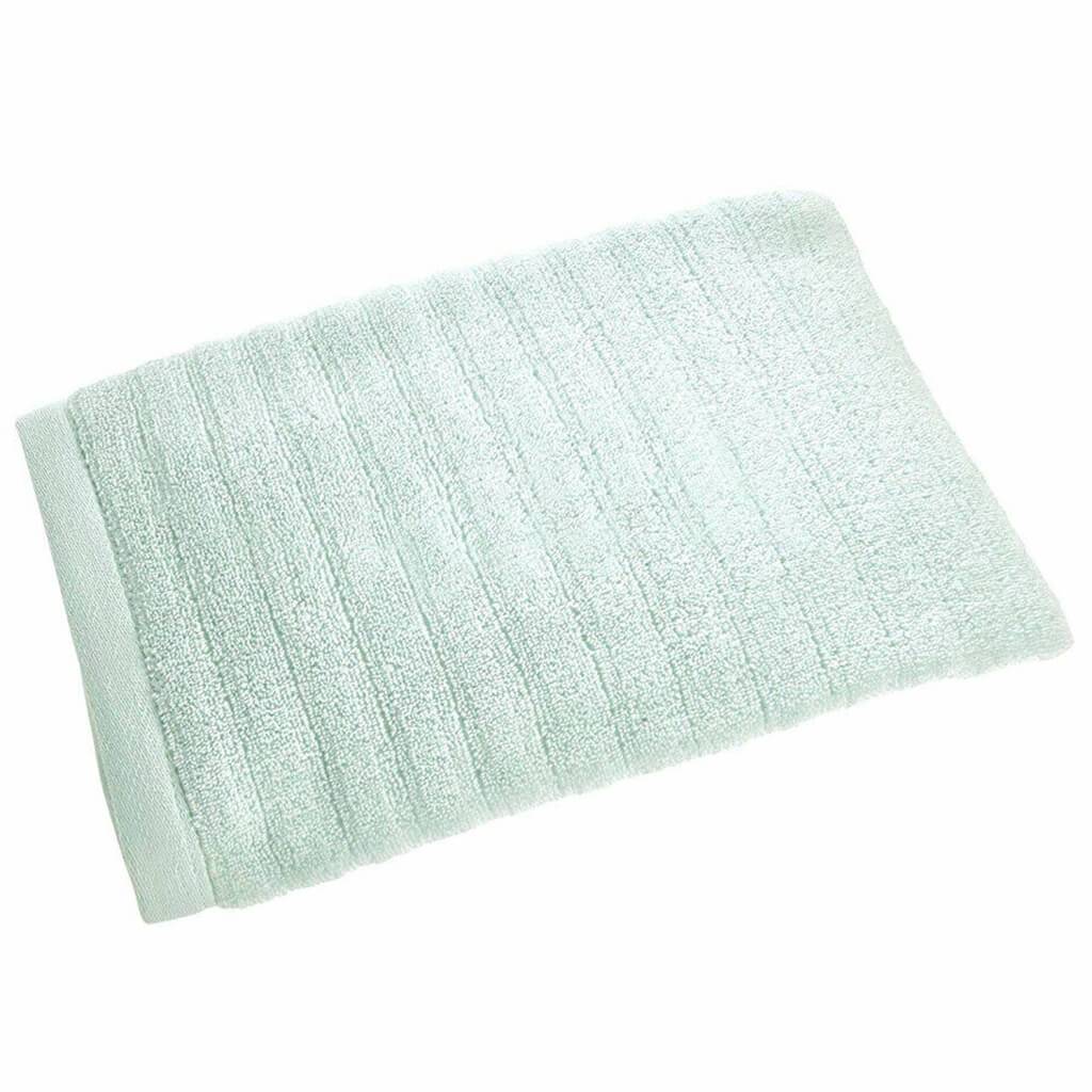 Ribbed Bath Towel Spa Blue