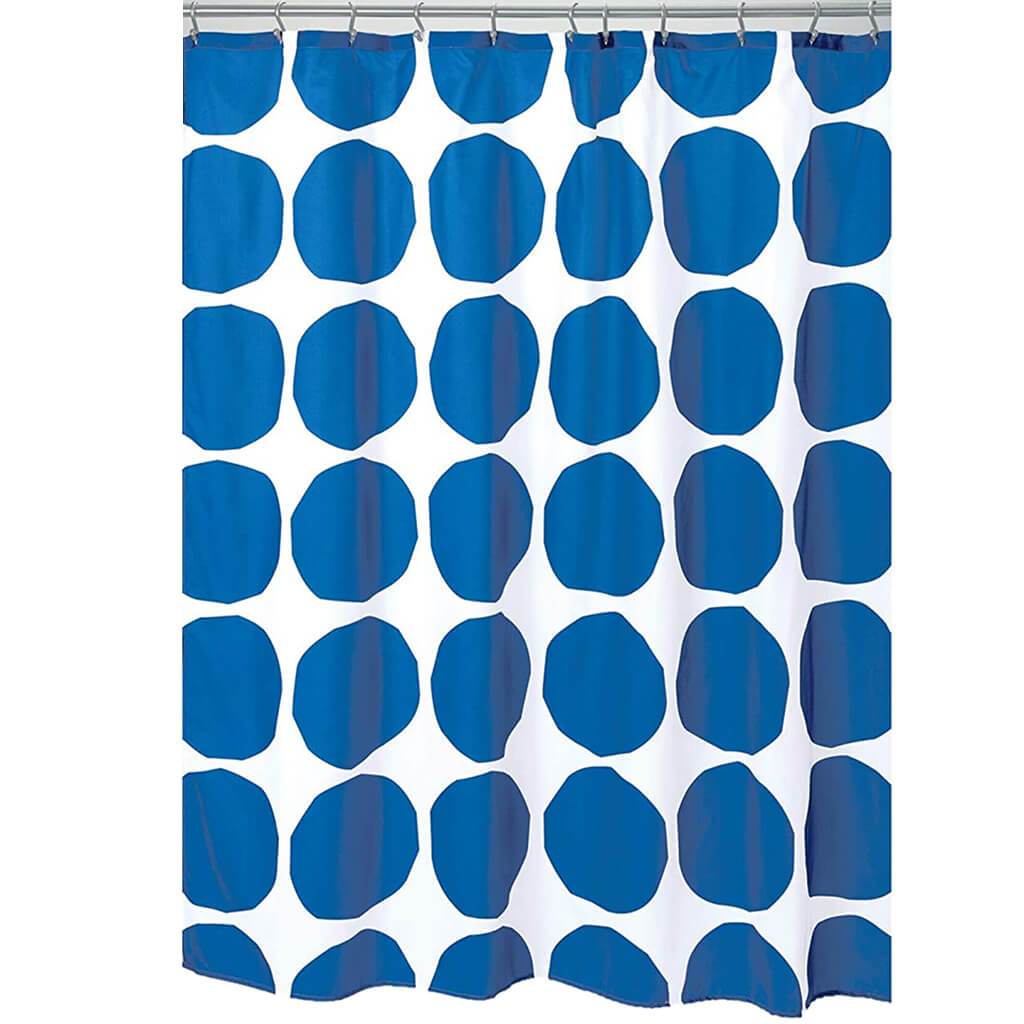 Dot Shower Curtain Blue