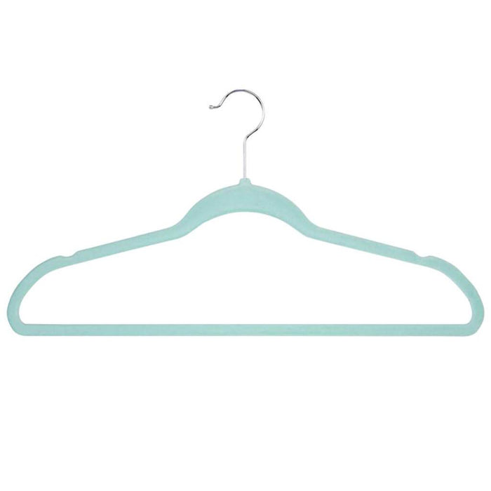 Flocked Suit Hanger 25pcs Mint