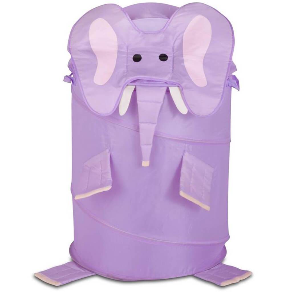 Large Kids Pop Up Hamper Elephant