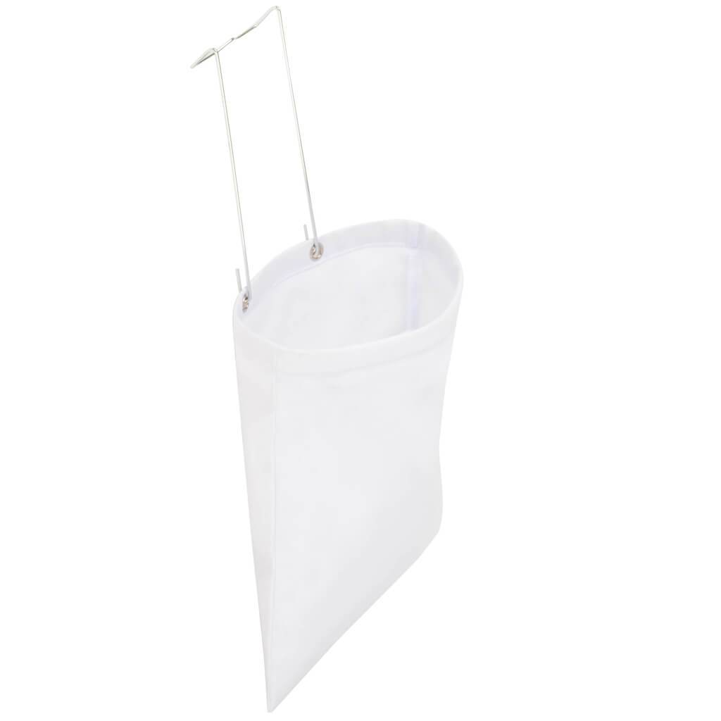 White Hanging Cotton Clothespin Bag