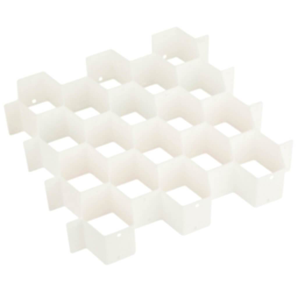 32 Compartment Drawer Organization, White
