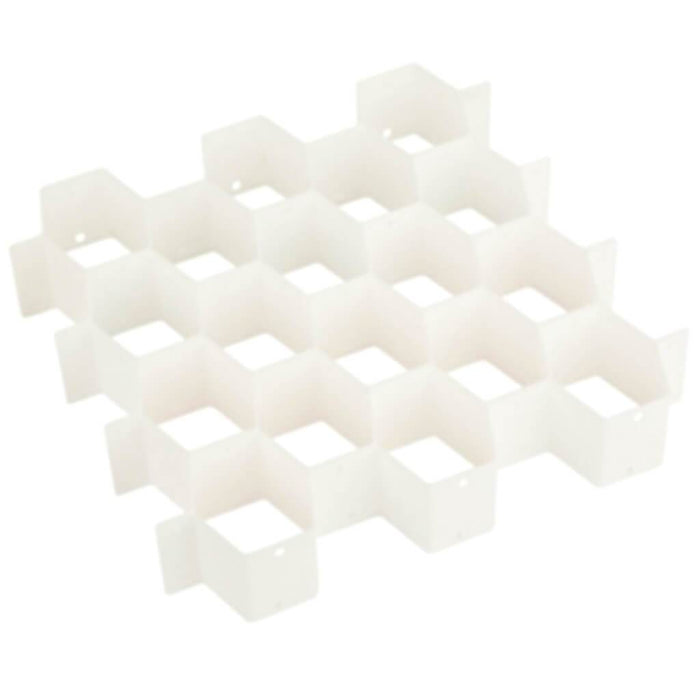 32 Compartment Drawer Organization, White