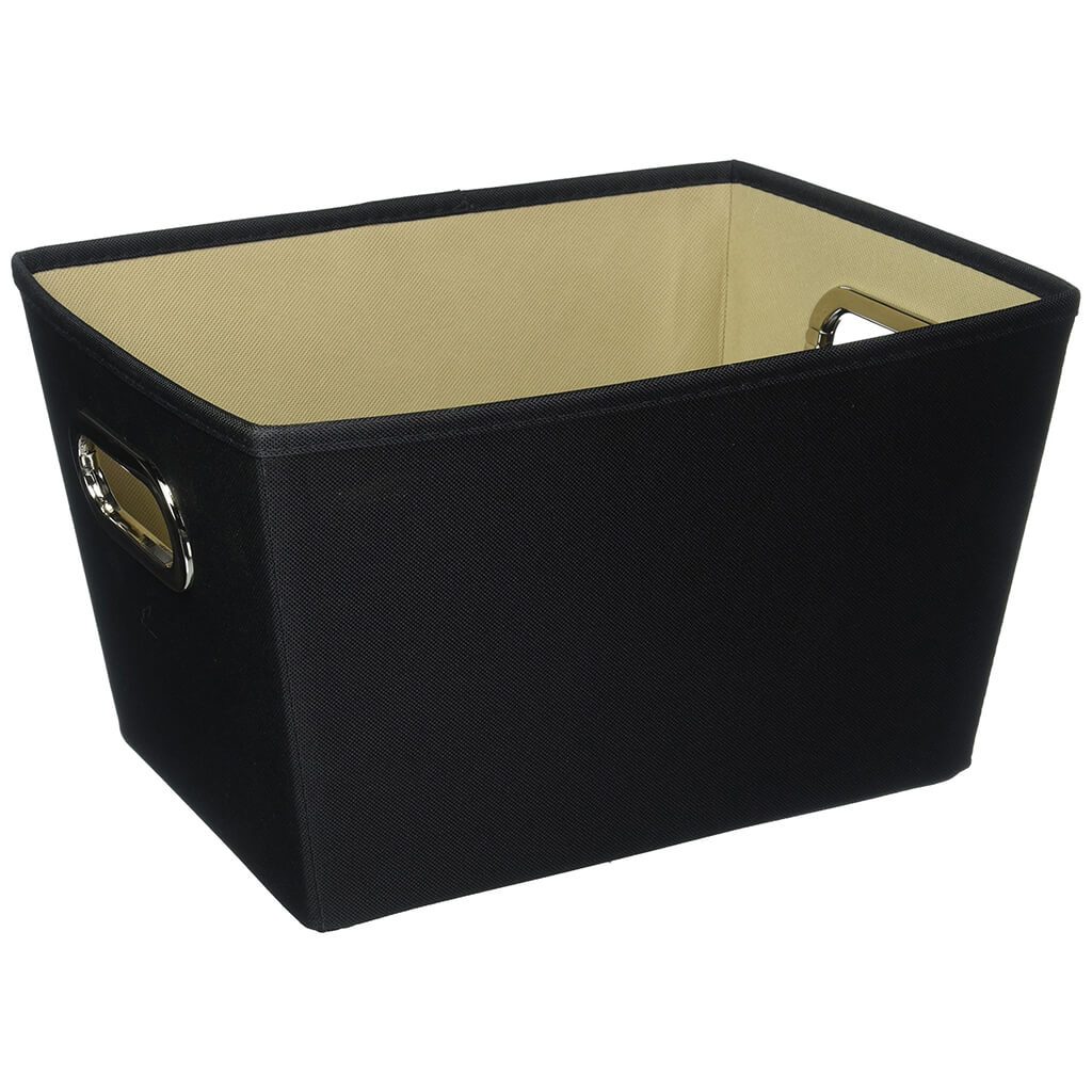 Small Storage Bin, Black