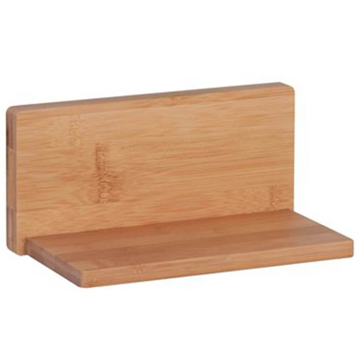 Bamboo L Shape Wall Shelf