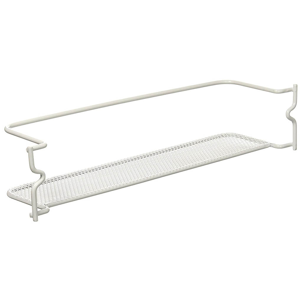 Mesh Single Tier Spice Rack White