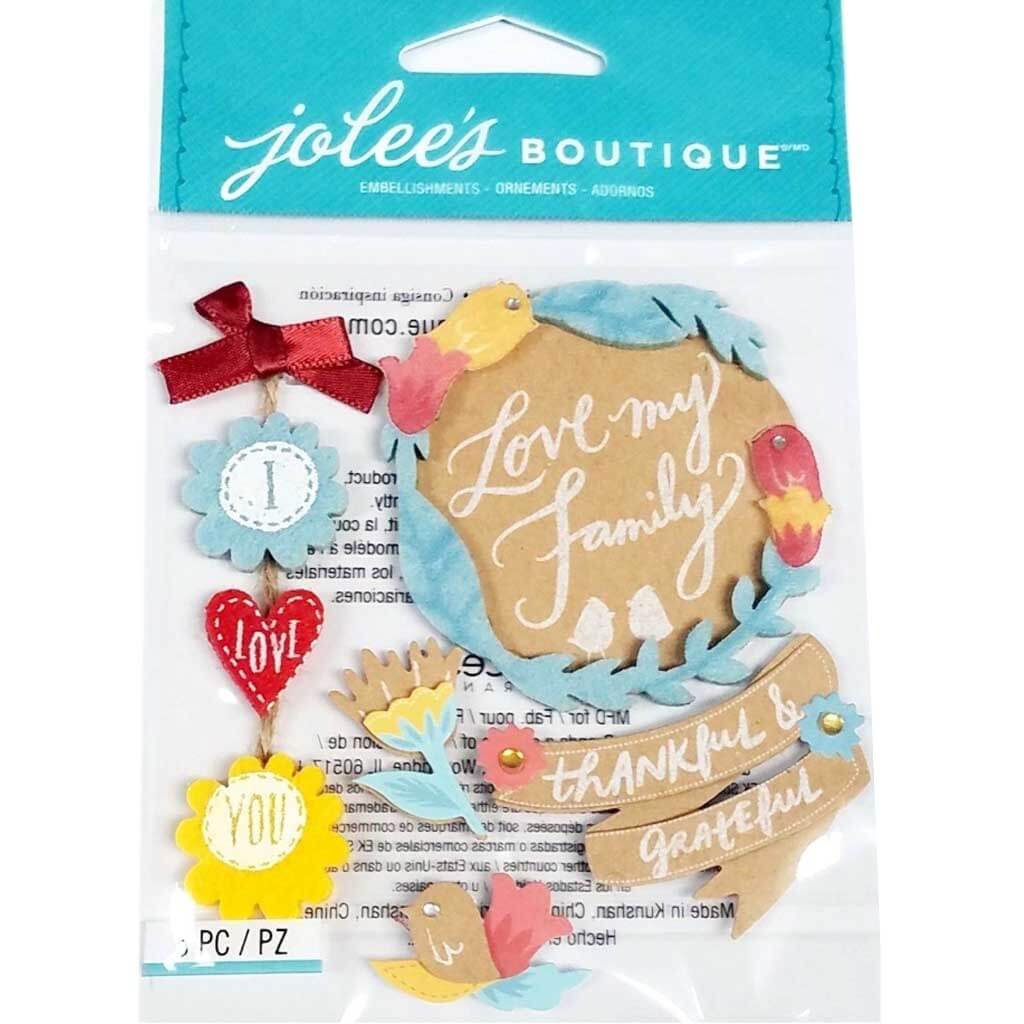 Love You Dimensional Stickers