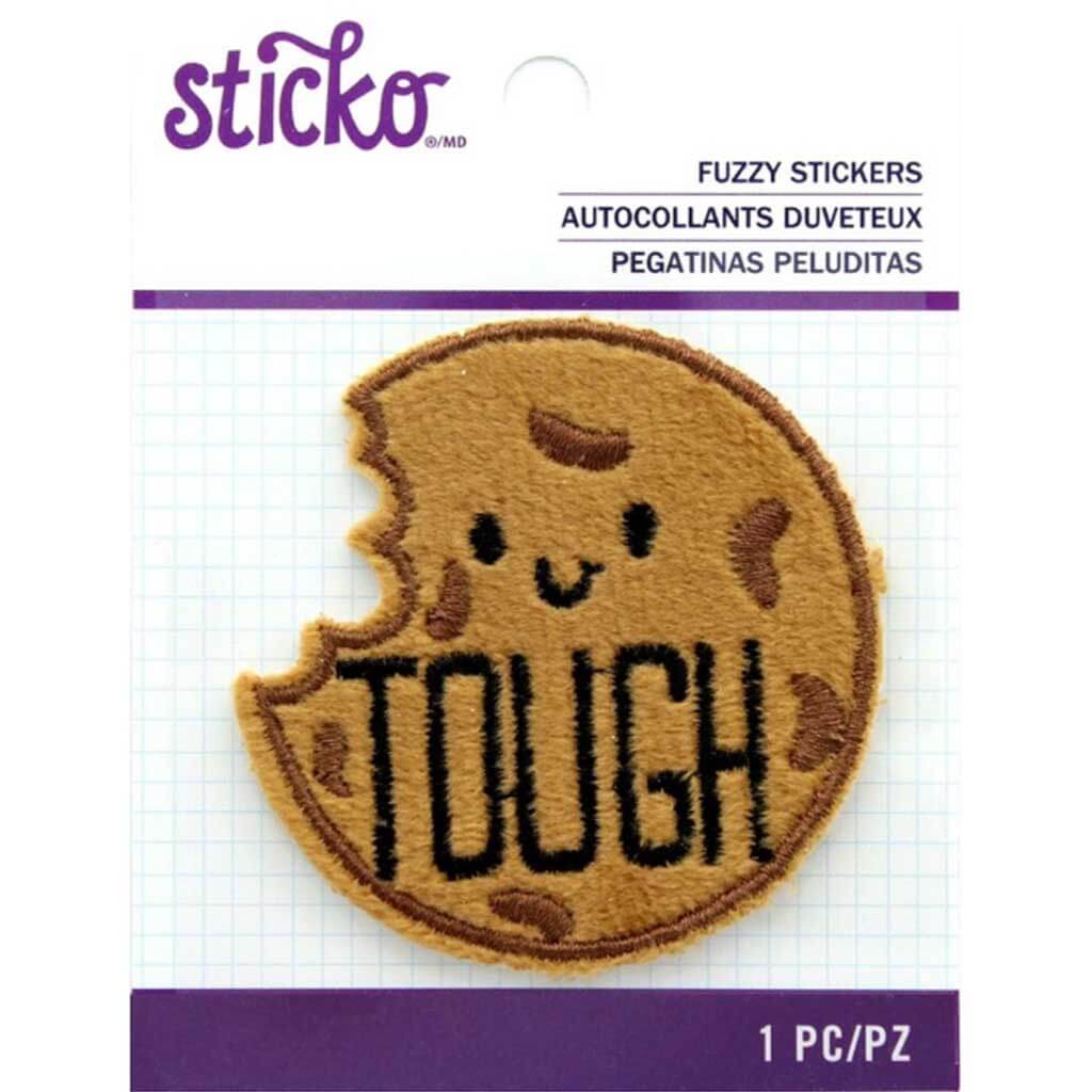 Tough Cookie Fuzzy Sticker