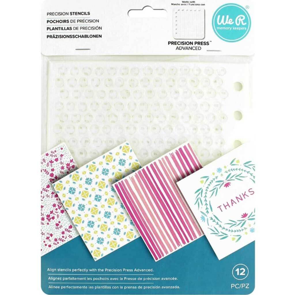 Precision Stencils 12pcs