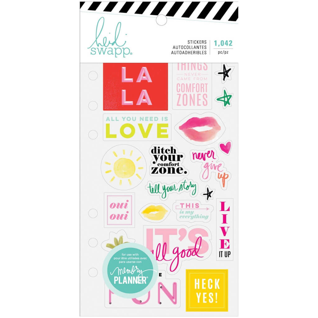 Memory Planner Color Fresh Sticker Book