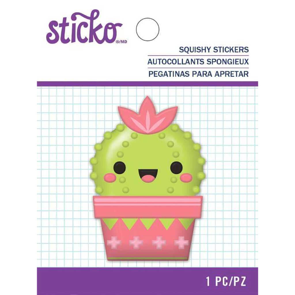 Cactus Squishy Sticker