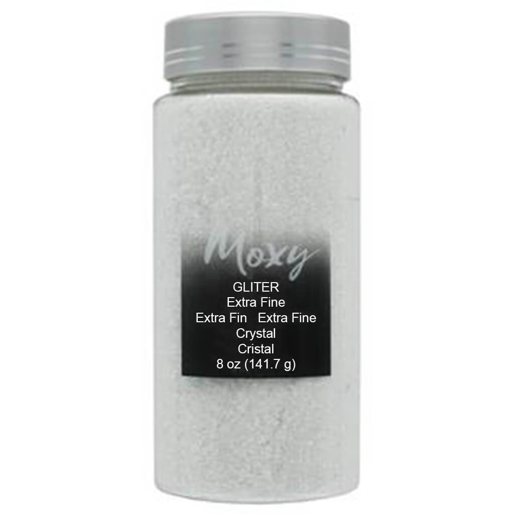 Moxy Glitter Extra Fine Crystal 5 oz