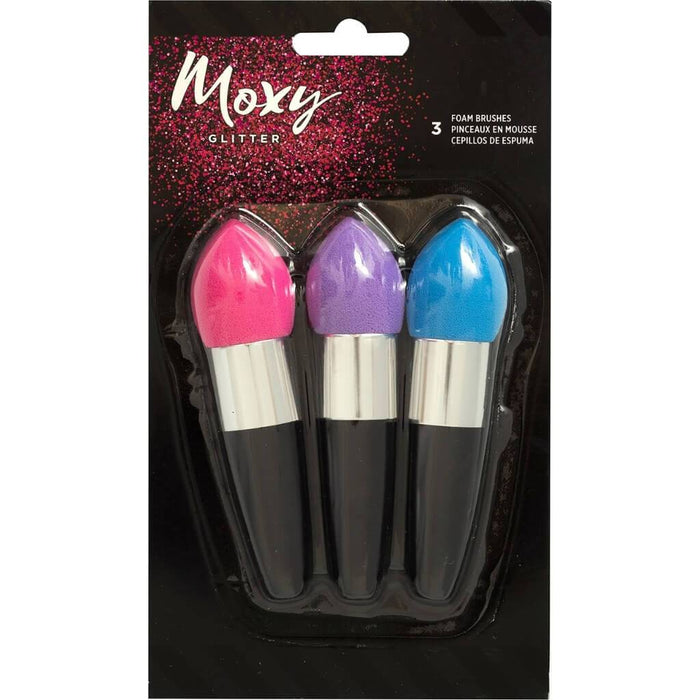 Moxy Foam Brush 3pcs Set