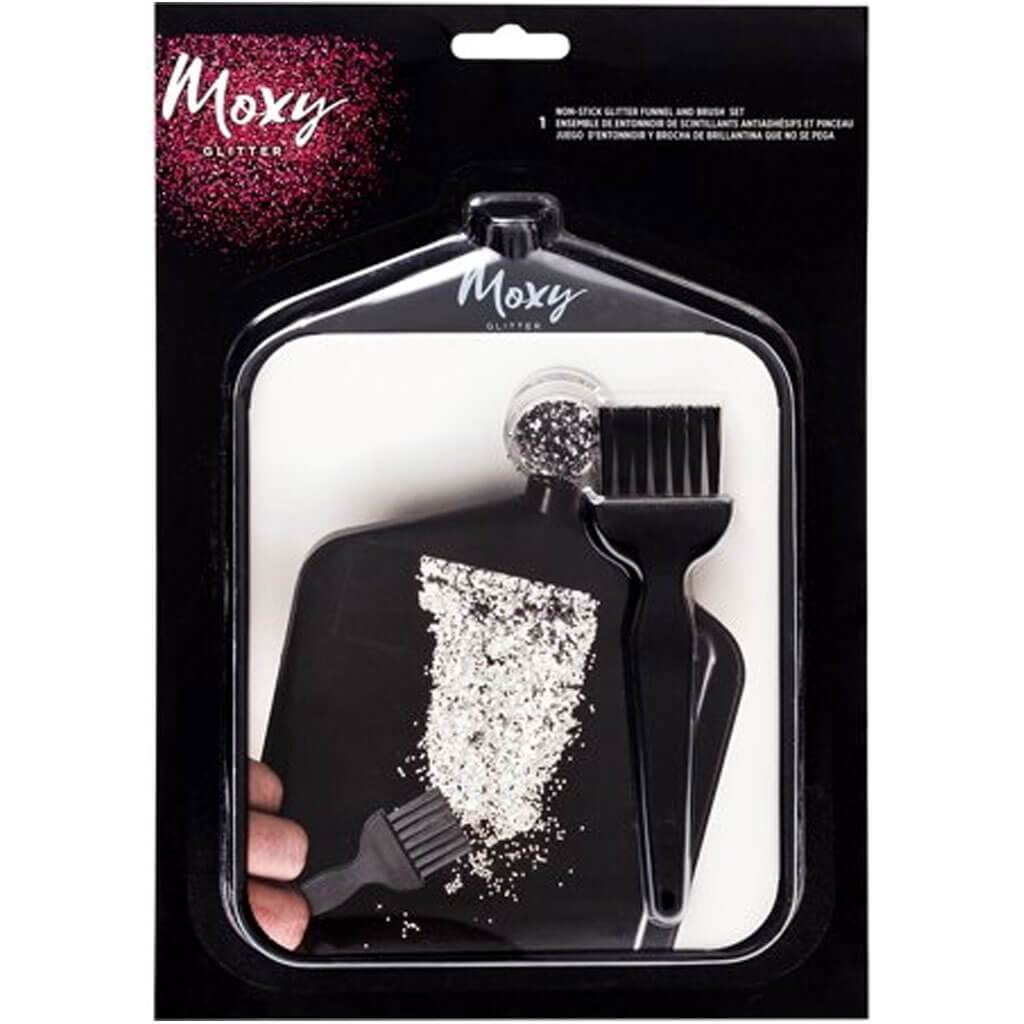 Moxy Funnel &amp; Brush Set 2pcs