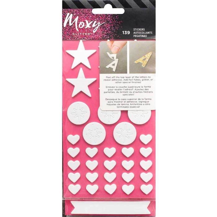 American Crafts Moxy Double-Sided Foam Stickers