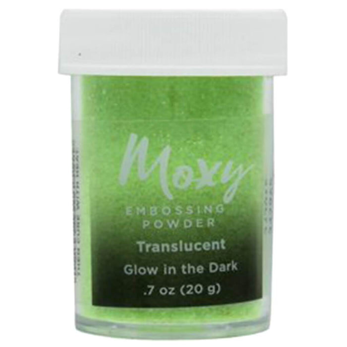 Moxy Embossing Powder Translucent Glow In The Dark .7oz