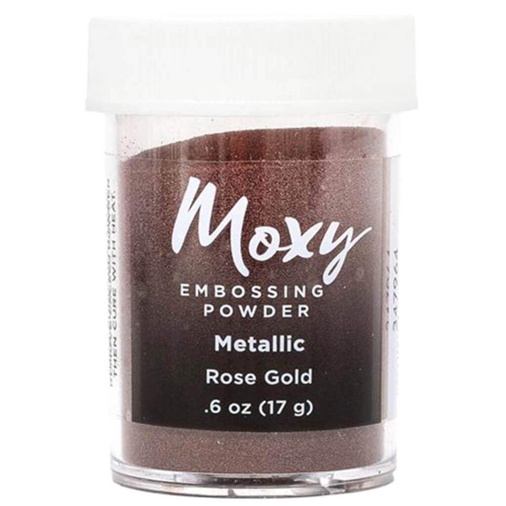 Embossing Powder Moxy Metallic Rose Gold .6 oz