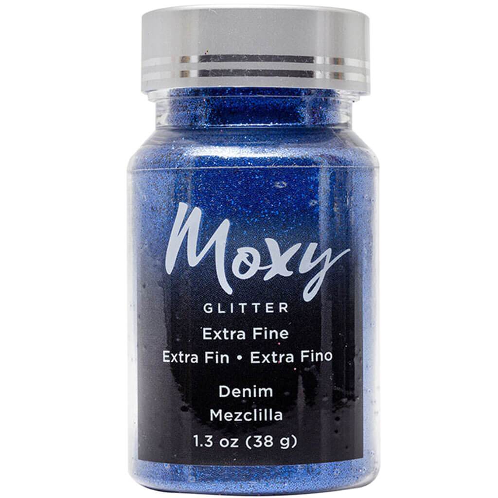 Moxy Glitter Extra Fine 1.5oz Denim