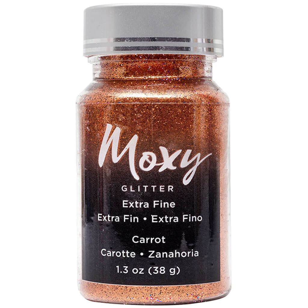 Moxy Glitter Extra Fine 1.5oz Carrot