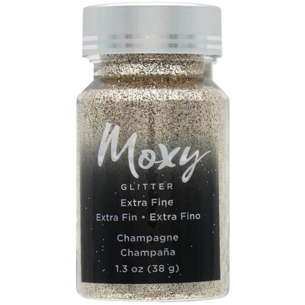 Moxy Glitter Extra Fine 1.5oz Champagne