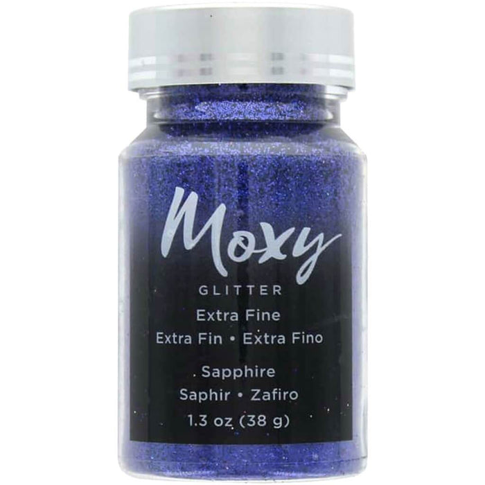 Moxy Sapphire Extra Fine Glitter 1.5oz