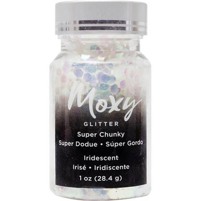 Moxy Super Chunky Glitter 1 oz- Iridescent