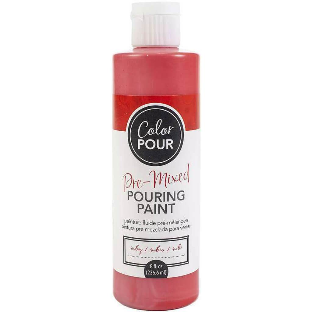 Color Pour Pre Mixed Pouring Paint 8oz