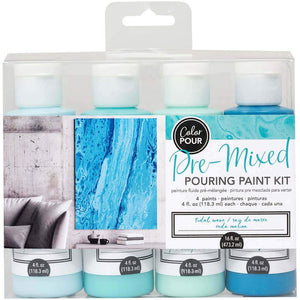 Color Pour Pouring Paint 4pkg