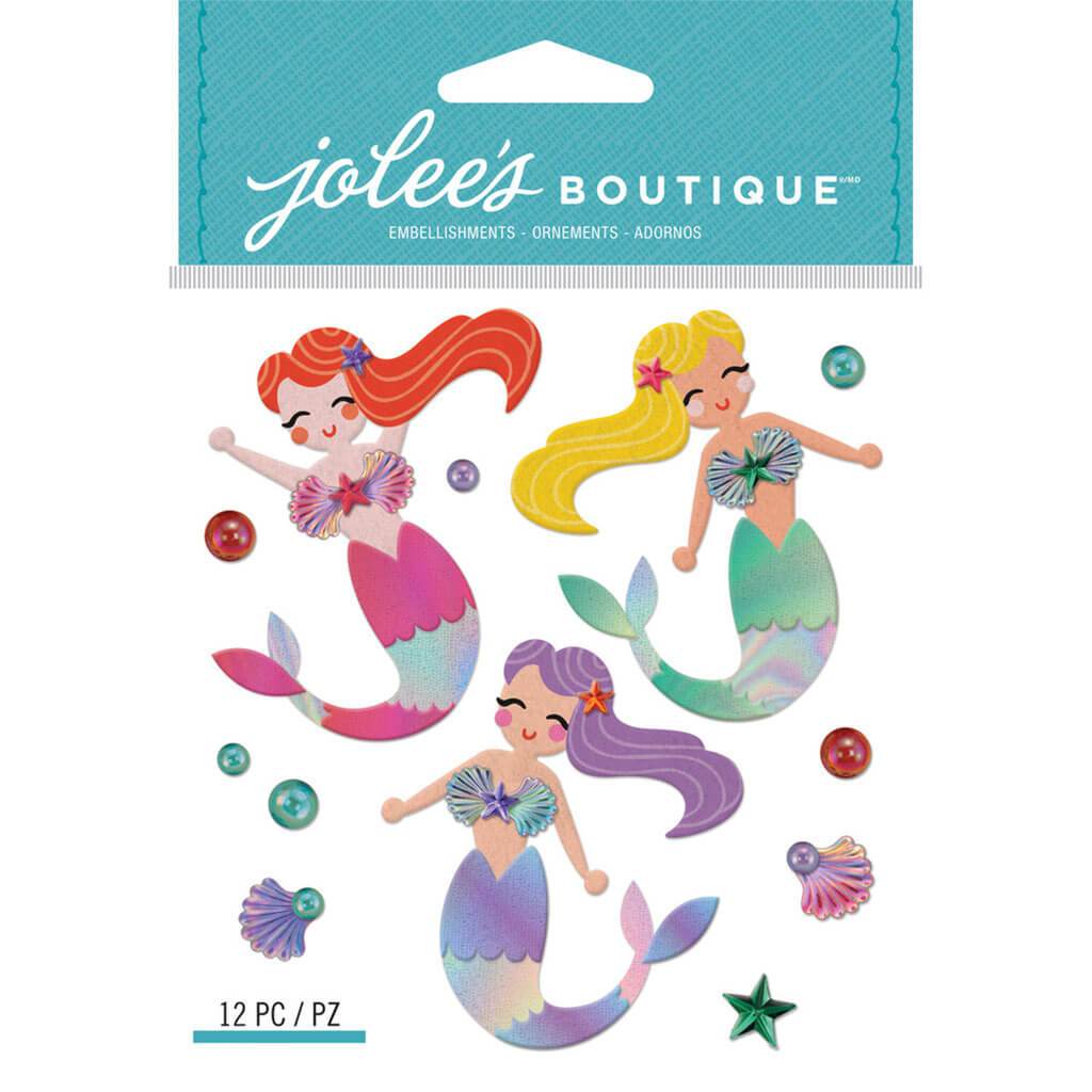 Mermaids Dimensional Stickers