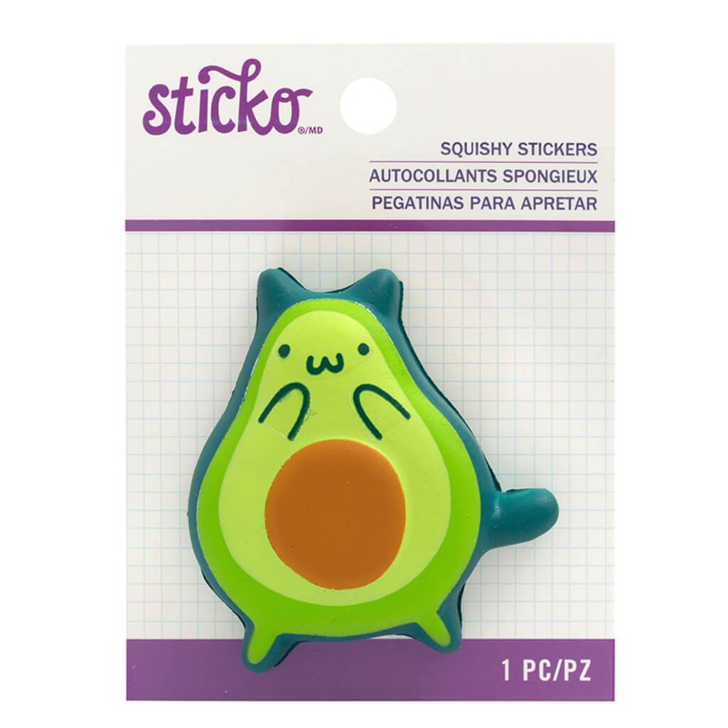 Avocato Squishy Sticker