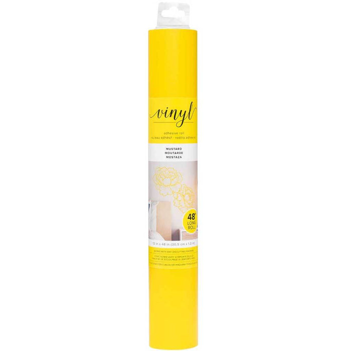 Solid Adhesive Vinyl 12in x 48in- Mustard