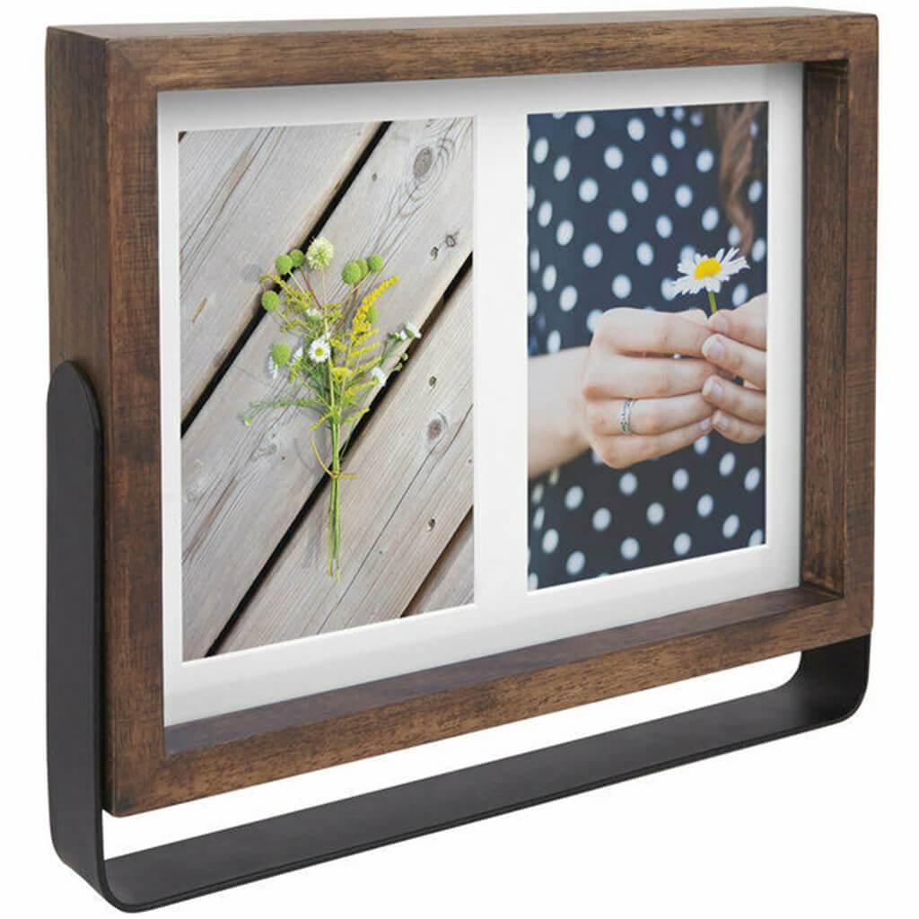 Axis Multi Photo Display Age Walnut