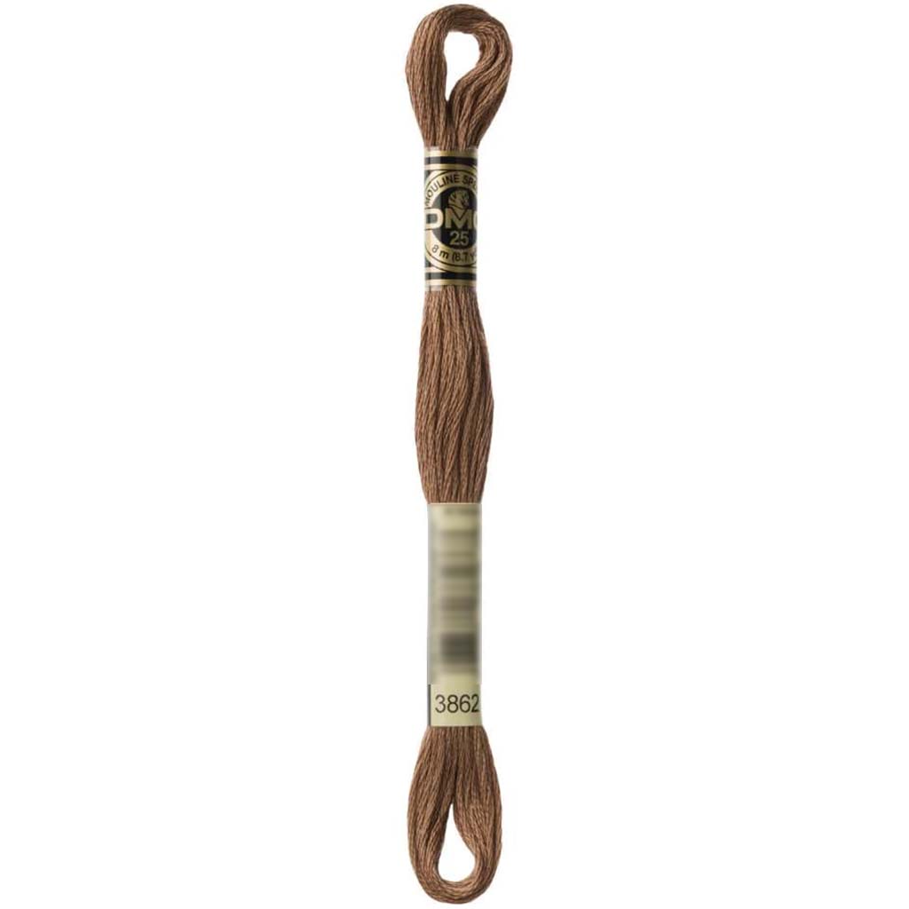 Dmc Floss Dark Mocha Beige Beige 