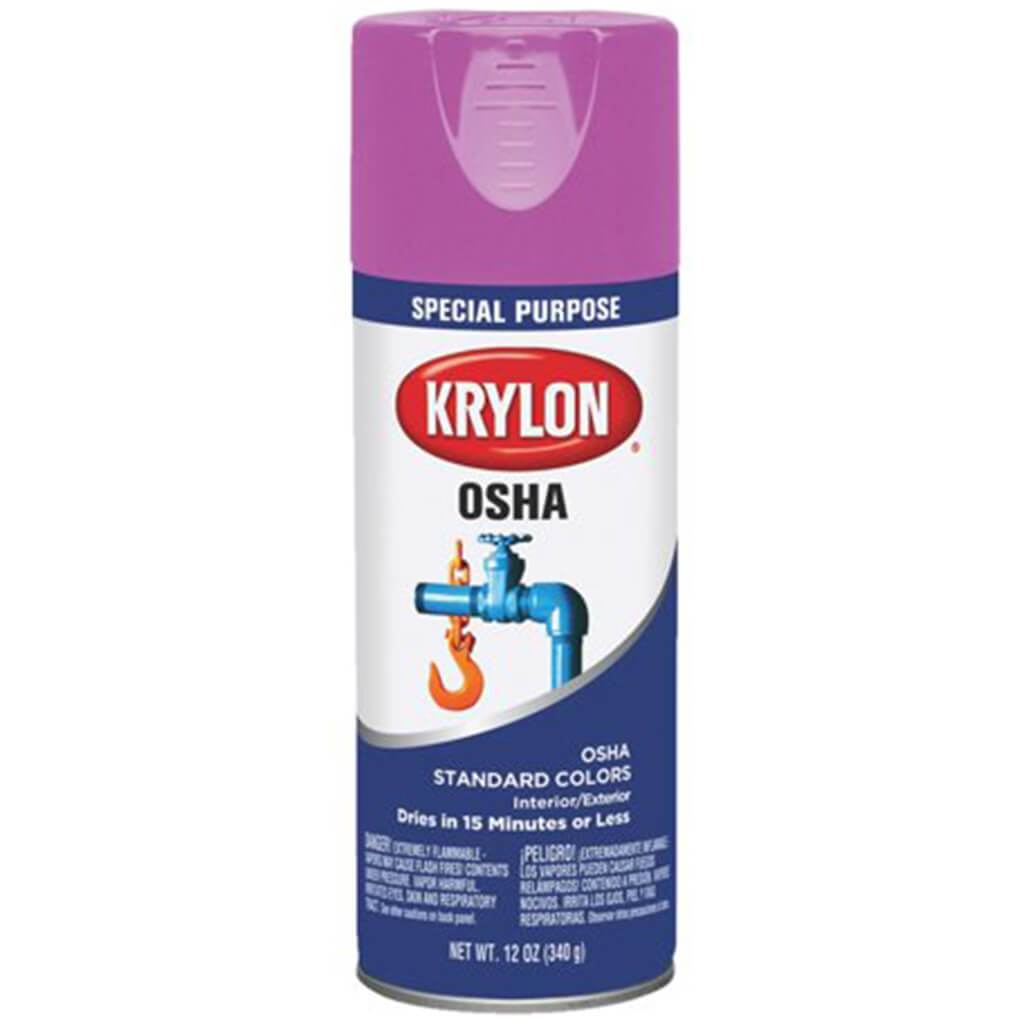 Spray Paint Osha Safety Gloss 12oz