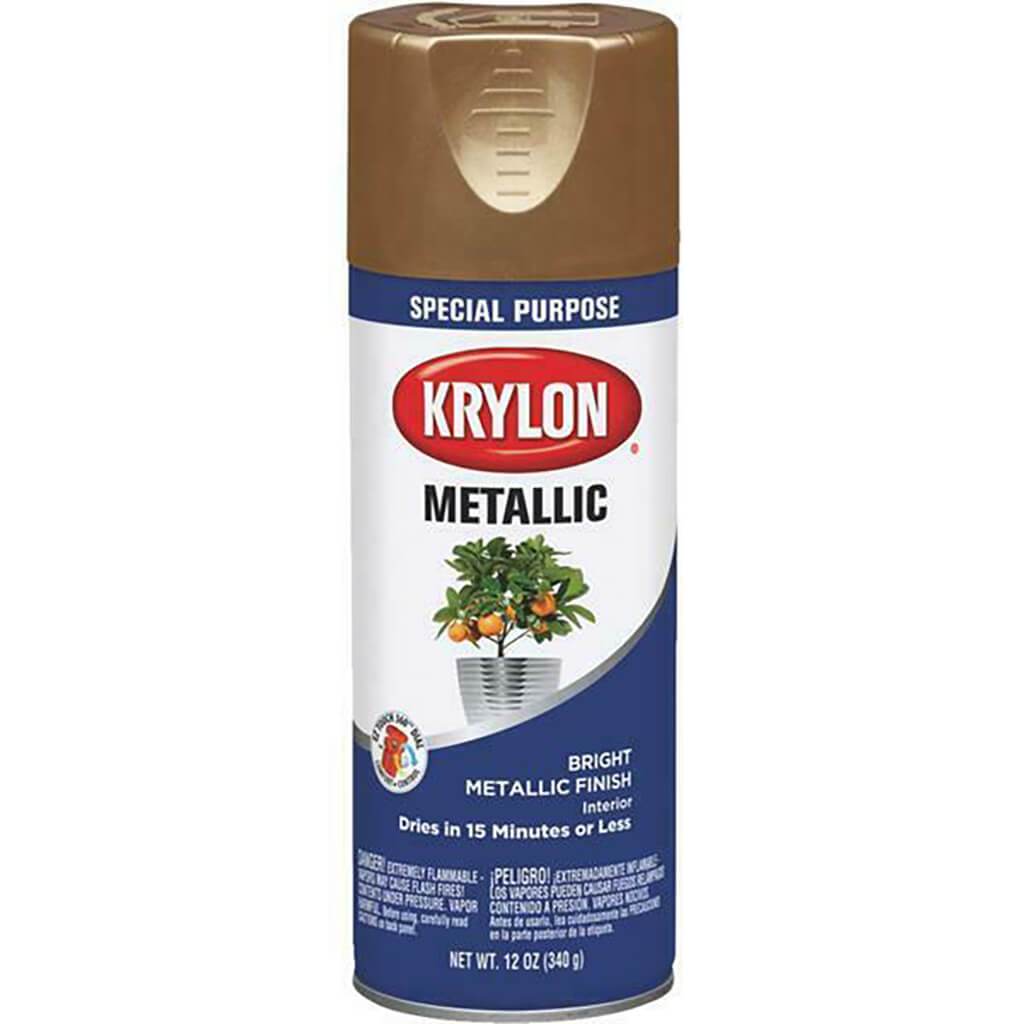 Metallic Spray Paint Brass 11oz