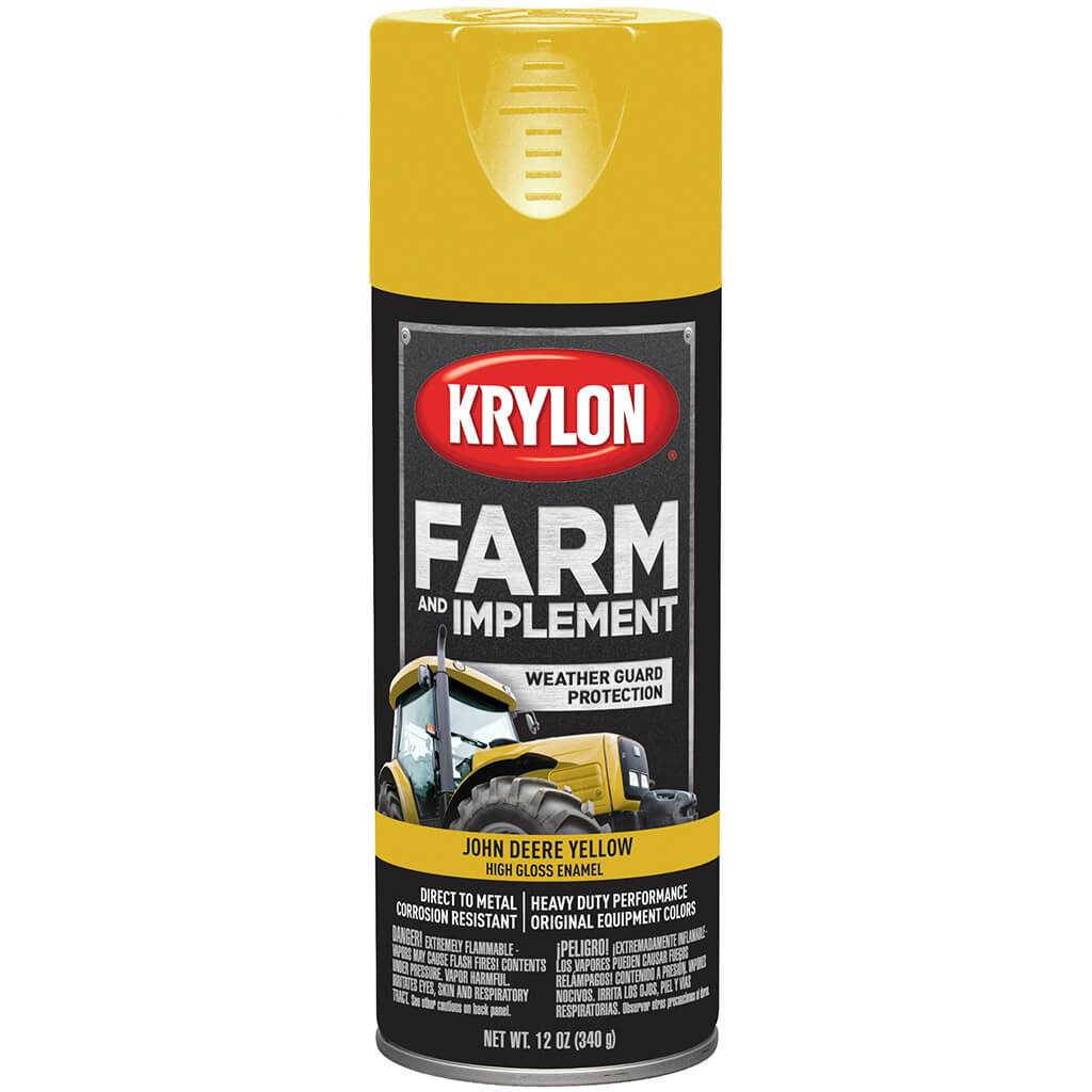 Farm & Implement Spray Paint High Gloss John Deere 12oz