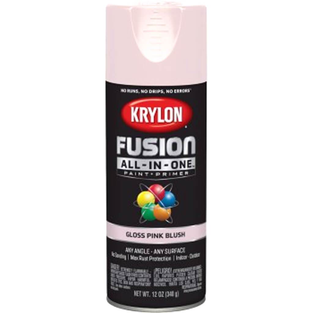 Fusion Spray Paint Gloss 12oz Pink Blush