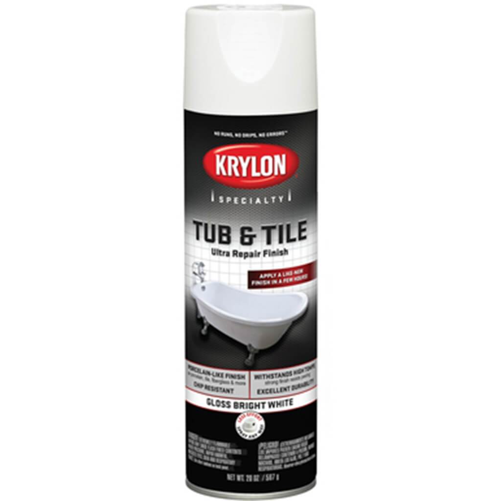 Spray Tub And Tile Ultra Repair Finish White 17oz