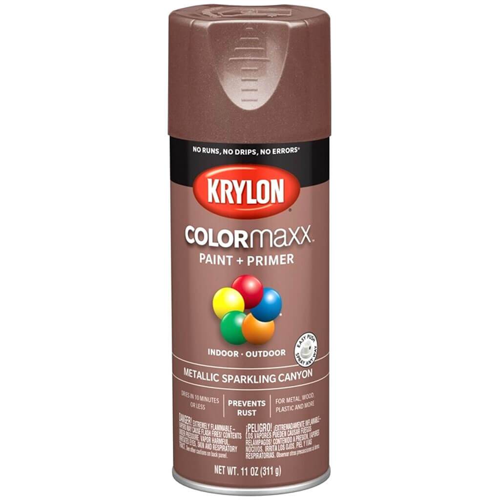 Spray Paint Metallic 12oz Sparkling Canyon