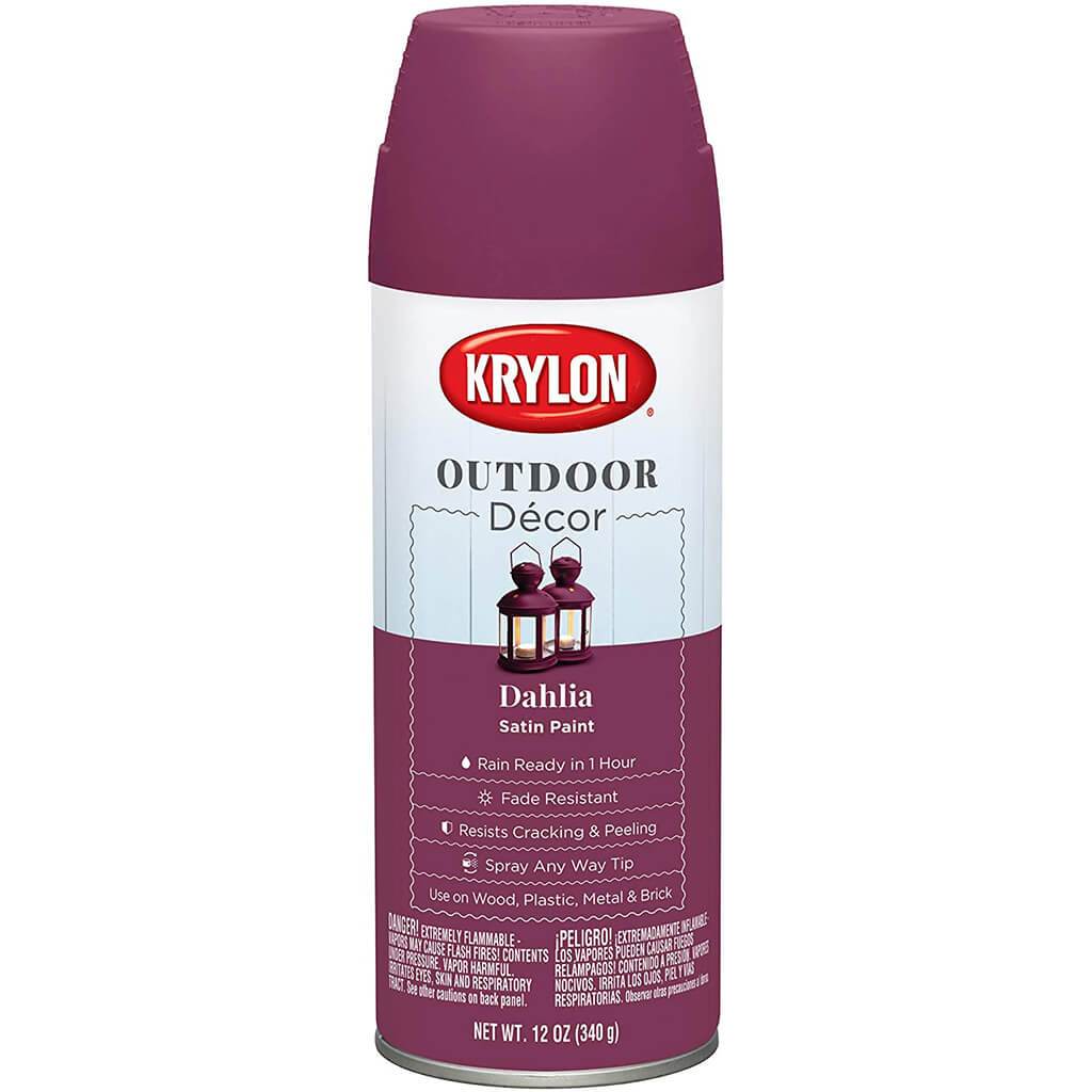 Outdoor Decor Spray Paint Satin  12oz