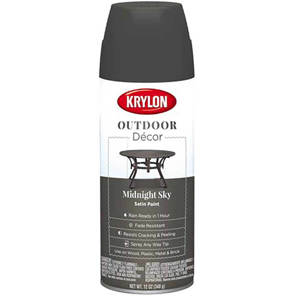 Outdoor Decor Spray Paint Satin  12oz