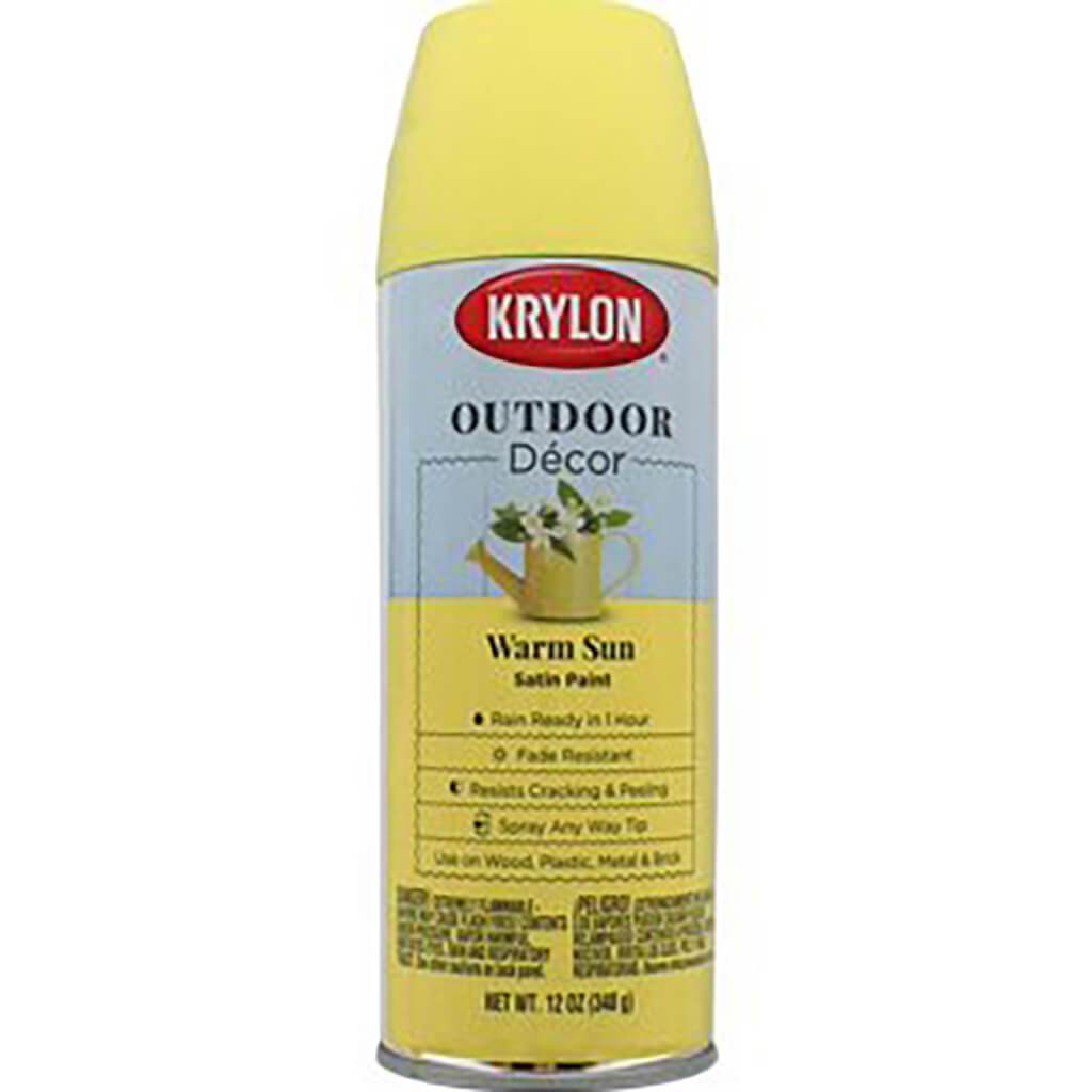 Outdoor Decor Spray Paint Satin  12oz