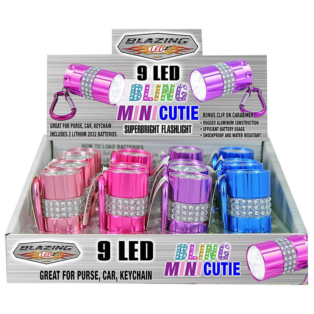 LED Bling Superbright Flashlight Pink