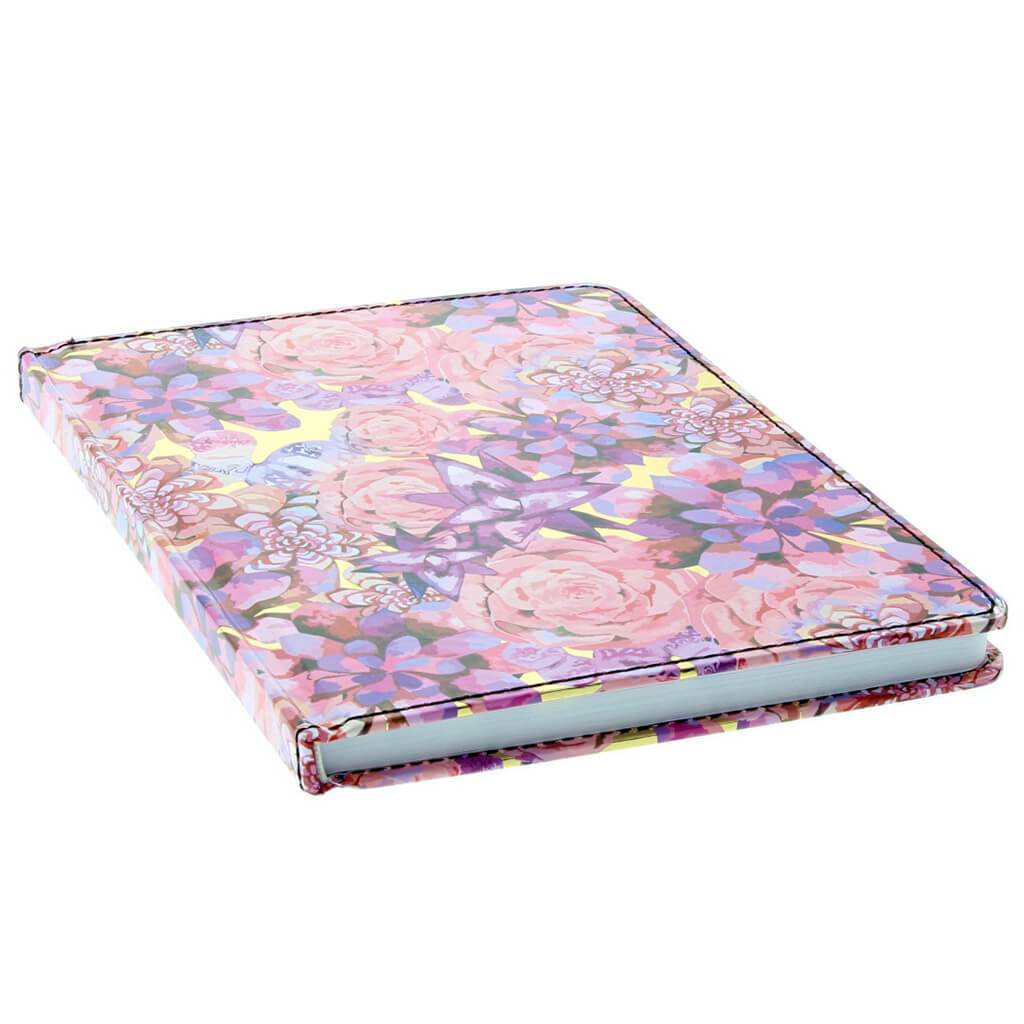 Limited Edition Fashion Golden Floral Azalea Journal Lined 6in x 8in